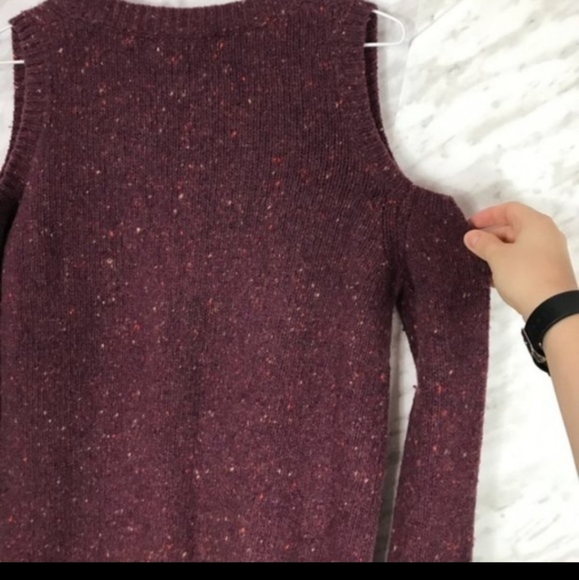 Rebecca Minkoff Page Cold-Shoulder Knit Sweater - wool, nylon & alpaca - Picture 5 of 8